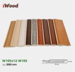 Lam Nhựa PVC W105x12 Iwood W105