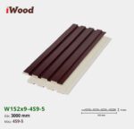 Lam Nhựa PVC 3 Sóng Thấp W152x9 Iwood 4S9-5