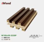 Lam Nhựa PVC 3 Sóng Cao W195x30 Iwood 3S30P-10