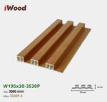 Lam Nhựa PVC 3 Sóng Cao W195x30 Iwood 3S30P-3