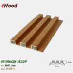 Lam Nhựa PVC 3 Sóng Cao W195x30 Iwood 3S30P-3