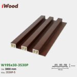 Lam Nhựa PVC 3 Sóng Cao W195x30 Iwood 3S30P-5
