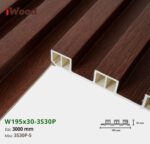 Lam Nhựa PVC 3 Sóng Cao W195x30 Iwood 3S30P-5