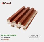 Lam Nhựa PVC 3 Sóng Cao W195x30 Iwood 3S30P-6