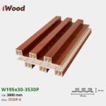 Lam Nhựa PVC 3 Sóng Cao W195x30 Iwood 3S30P-6