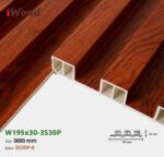 Lam Nhựa PVC 3 Sóng Cao W195x30 Iwood 3S30P-6