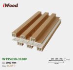 Lam Nhựa PVC 3 Sóng Cao W195x30 Iwood 3S30P-7