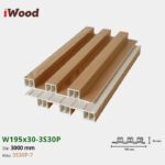 Lam Nhựa PVC 3 Sóng Cao W195x30 Iwood 3S30P-7
