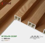Lam Nhựa PVC 3 Sóng Cao W195x30 Iwood 3S30P-7