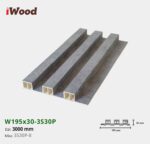 Lam Nhựa PVC 3 Sóng Cao W195x30 Iwood 3S30P-8
