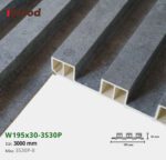 Lam Nhựa PVC 3 Sóng Cao W195x30 Iwood 3S30P-8