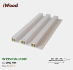 Lam Nhựa PVC 3 Sóng Cao W195x30 Iwood 3S30P-9