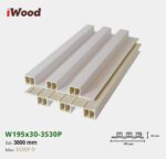 Lam Nhựa PVC 3 Sóng Cao W195x30 Iwood 3S30P-9