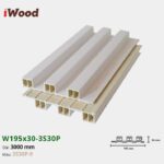 Lam Nhựa PVC 3 Sóng Cao W195x30 Iwood 3S30P-9