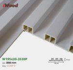 Lam Nhựa PVC 3 Sóng Cao W195x30 Iwood 3S30P-9