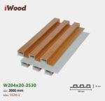 Lam Nhựa PVC 3 Sóng Cao W204x30 Iwood 3S30-2