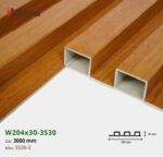 Lam Nhựa PVC 3 Sóng Cao W204x30 Iwood 3S30-2