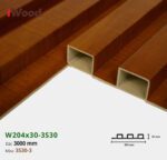 Lam Nhựa PVC 3 Sóng Cao W204x30 Iwood 3S30-3