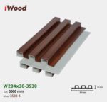 Lam Nhựa PVC 3 Sóng Cao W204x30 Iwood 3S30-4
