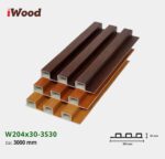 Lam Nhựa PVC 3 Sóng Cao W204x30 Iwood 3S30