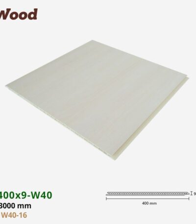 Nhựa PVC Vân Gỗ W400x9 Iwood W40-16