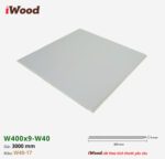 Nhựa PVC Vân Gỗ W400x9 Iwood W40-17