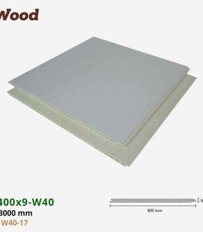 Nhựa PVC Vân Gỗ W400x9 Iwood W40-17