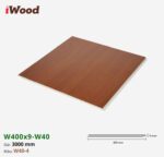 Nhựa PVC Vân Gỗ W400x9 Iwood W40-4