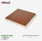 Nhựa PVC Vân Gỗ W400x9 Iwood W40-4