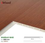 Nhựa PVC Vân Gỗ W400x9 Iwood W40-4
