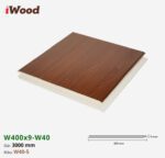 Nhựa PVC Vân Gỗ W400x9 Iwood W40-5