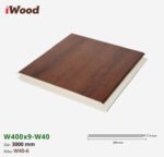 Nhựa PVC Vân Gỗ W400x9 Iwood W40-6