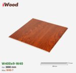 Nhựa PVC Vân Gỗ W400x9 Iwood W40-7
