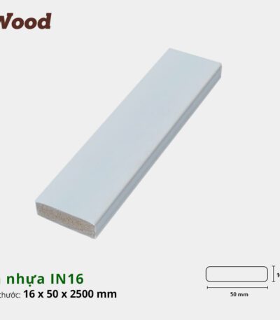 Thanh Đà Nhựa Iwood IN16 16x50mm