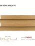 Tấm Ốp Tường Lam Sóng Nhựa PS Giả Gỗ PWB-02