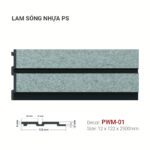 Tấm Ốp Nhựa PS Lam Sóng PWM-01