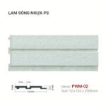 Tấm Ốp Lam Sóng Nhựa PS PWM-02
