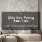 Giấy dán tường Star City - phối hoa văn cổ điển và họa tiết hiện đại, gu đa dạng
