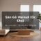 Sàn gỗ Walnut Óc Chó Vua Gỗ - tông nâu socola trầm ấm, vân lượn sóng cuốn hút