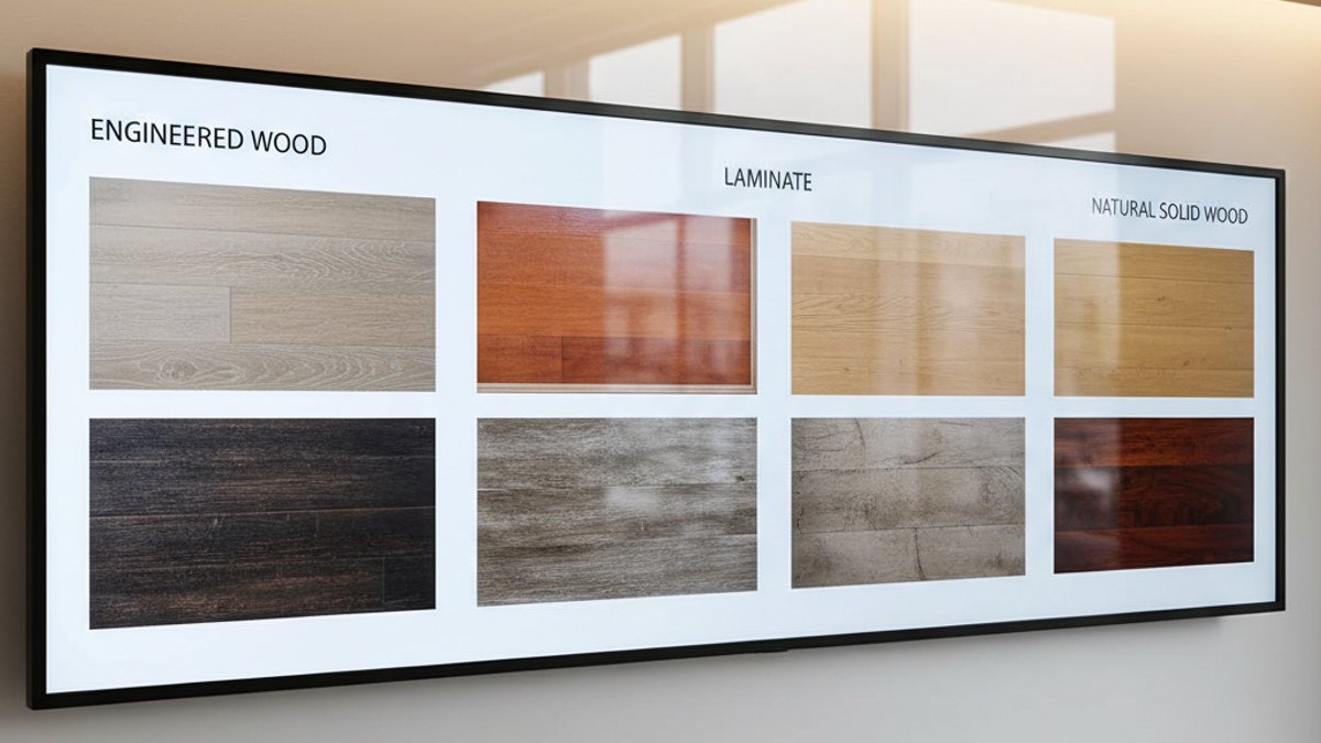 Các Mẫu Sàn Gỗ Công Nghiệp, Sàn Gỗ Tự Nhiên Và Sàn Gỗ Kỹ Thuật