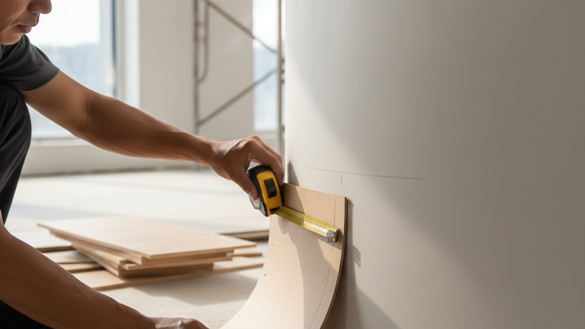 Kỹ Thuật Thi Công Sàn Gỗ Chuyên Biệt Cho Không Gian Kiến Trúc Phức Tạp: Từ Bo Cong Đến Cầu Thang Xoắn Ốc Thợ Tạo Dưỡng Sàn Gỗ Bo Cong