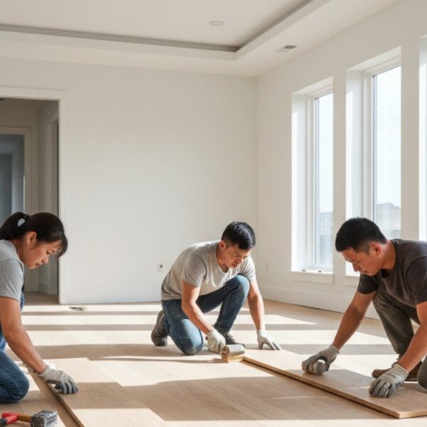 Nhà thầu thi công sàn gỗ chuyên nghiệp