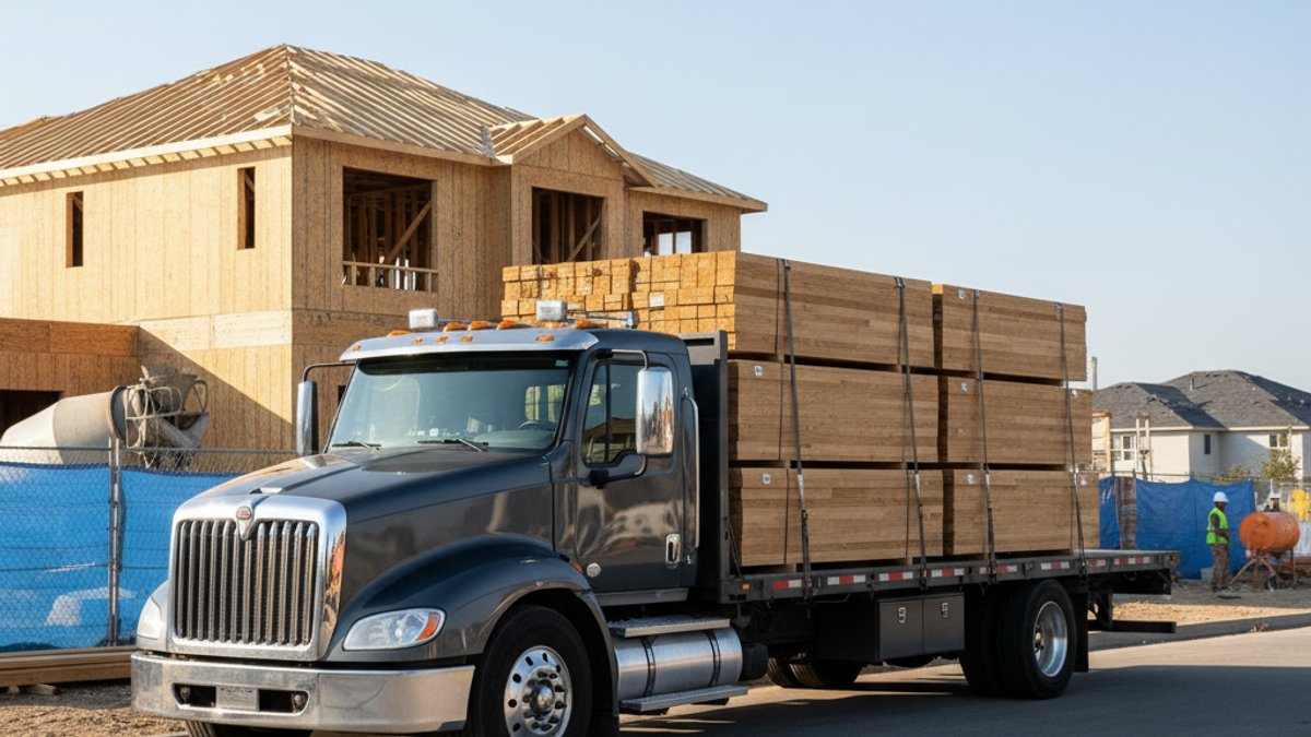 Giải Mã Tổng Chi Phí Lót Sàn Gỗ: Phân Tích Chi Tiết &Amp; Lập Ngân Sách Chuẩn Xác 2026 Xe Tải Chở Sàn Gỗ Đến Công Trình Xây Dựng