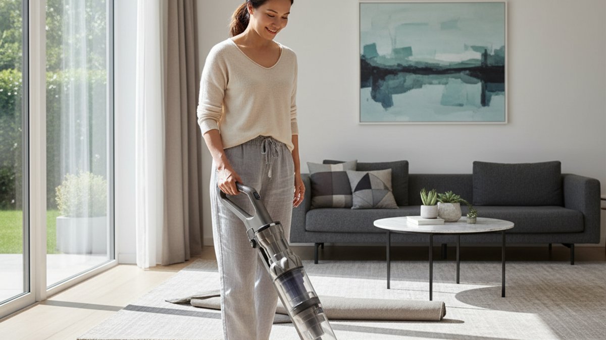 Phụ Nữ Lau Sàn Gỗ Nhanh Chóng