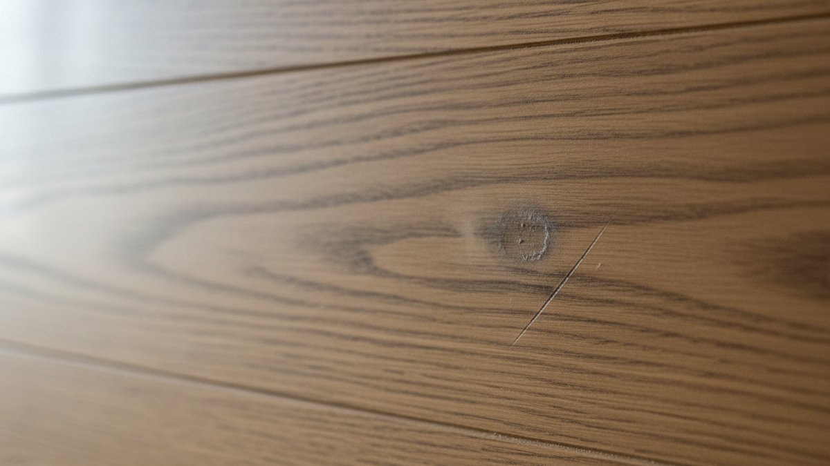 Vết Bẩn Và Xước Nhỏ Trên Sàn Gỗ Không Được Xử Lý